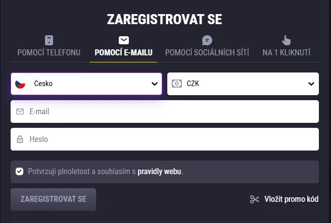 Betandreas login